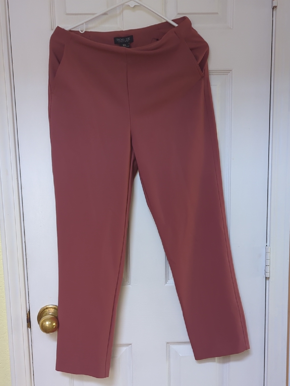 Rachel Zoe Straight Leg Pants in Dusty Rose, Work Pants/Comfortable